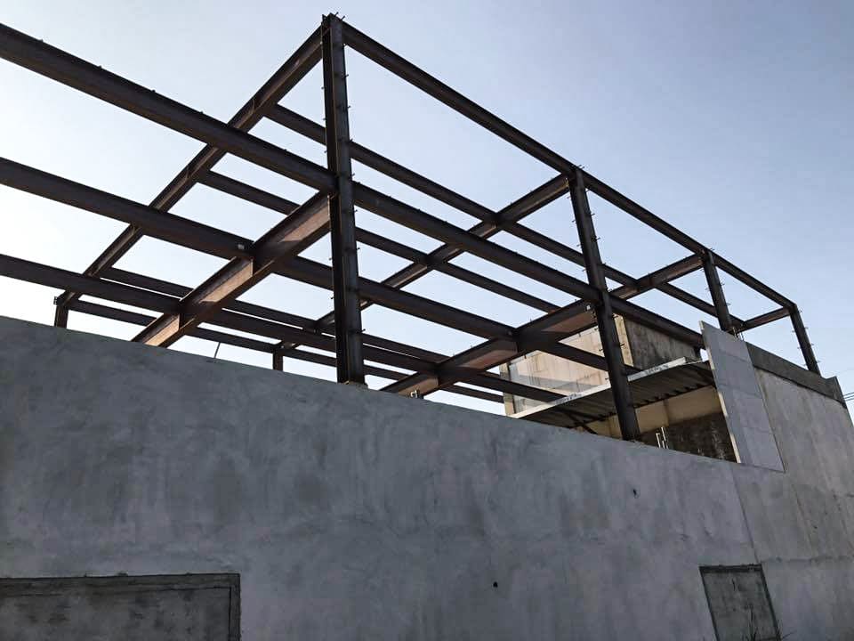 4新竹鋼構-竹東鎮-竹東婚宴會館-鋼構增建實績案例圖-鋼構工程
